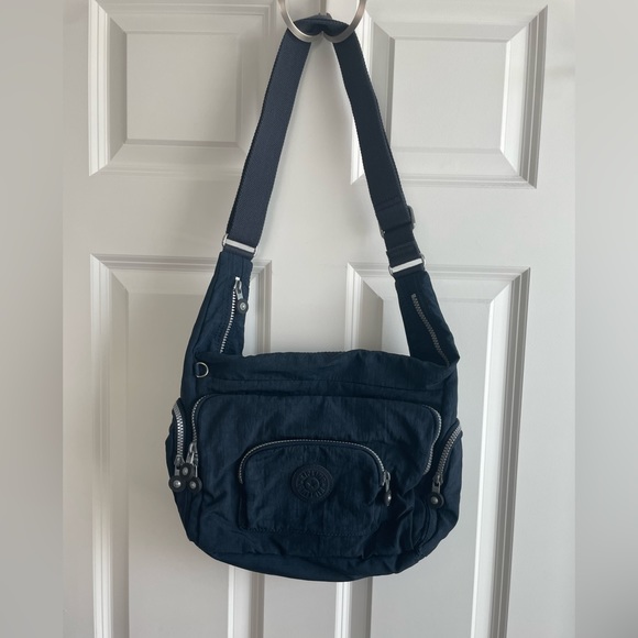 Kipling Bags Kipling Europa Navy Nylon Crossbody Bag Poshmark